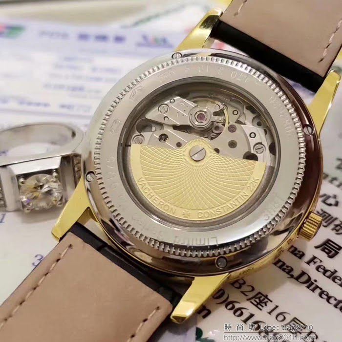 江詩丹頓 Vacheron Constantin 2019江詩丹頓歷史名作 雕花新款 深度防水 男士腕表  wssb3620